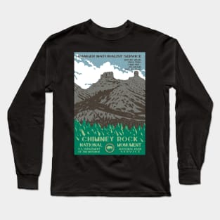 Chimney Rock National Monument WPA Long Sleeve T-Shirt